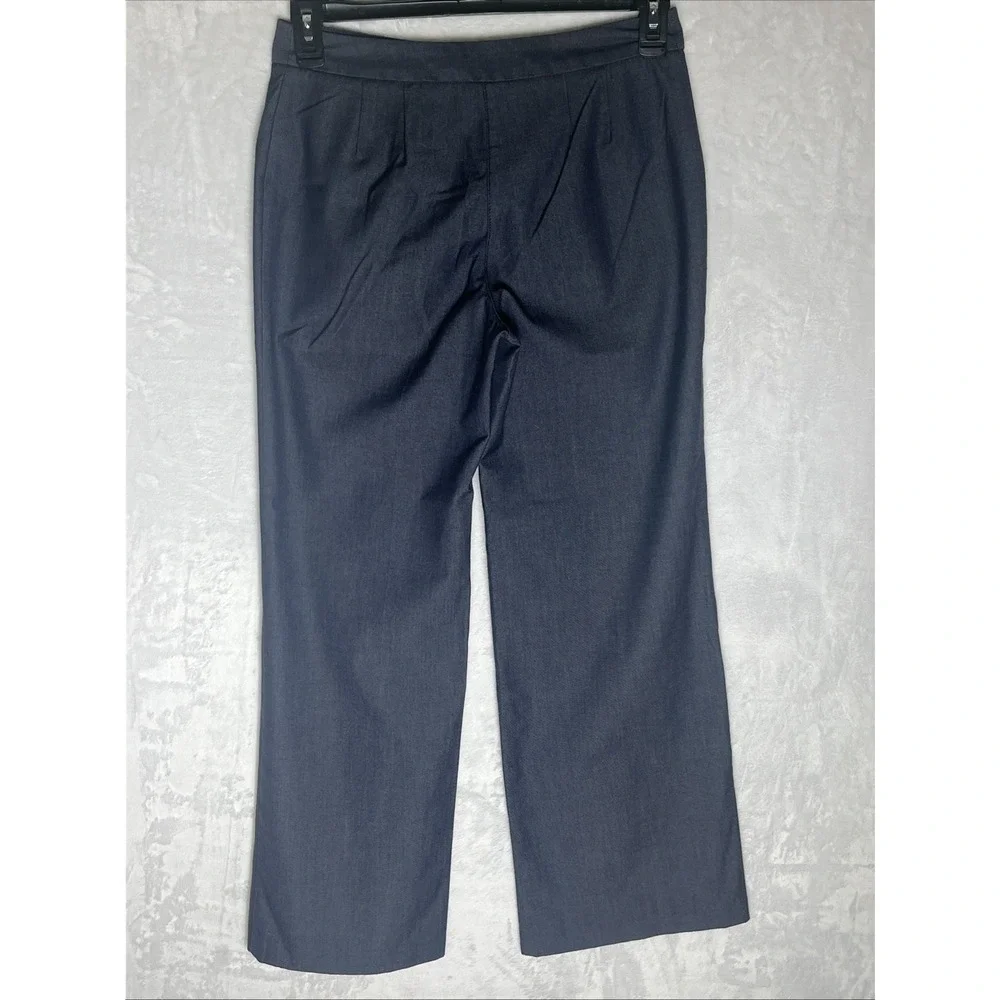 J Jill Stretch Women's Pants Straight Leg Blue Size 4